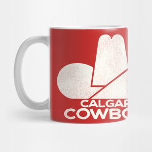 Defunct Calgary Cowboys Hockey Team Mug